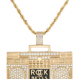 RTB x Simone I. Smith Boombox Pendant / Gold