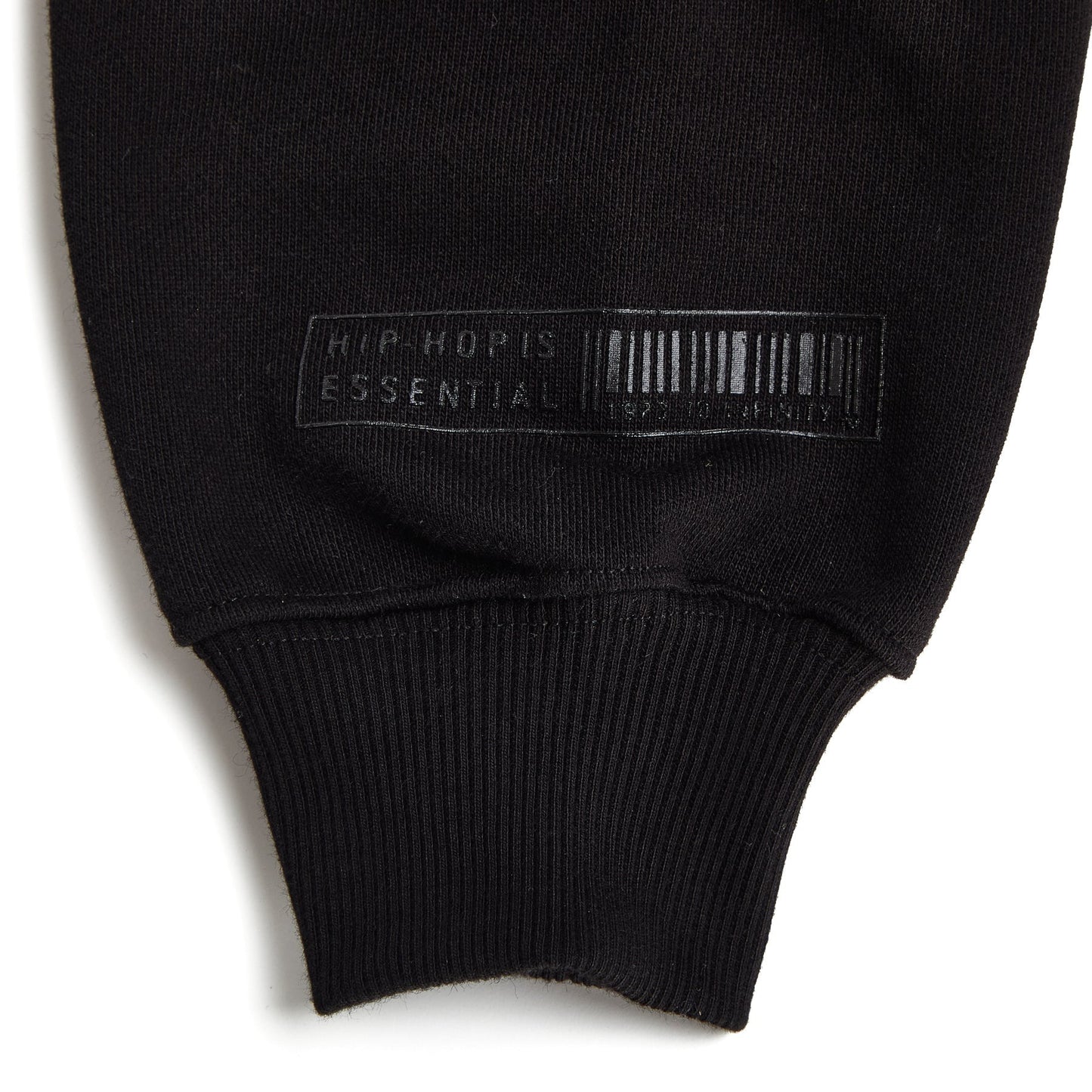 Hip-Hop Is Essential French Terry Hoodie Black