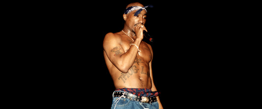 Tupac Shakur performs at the Regal Theater in Chicago, Illinois in March 1994