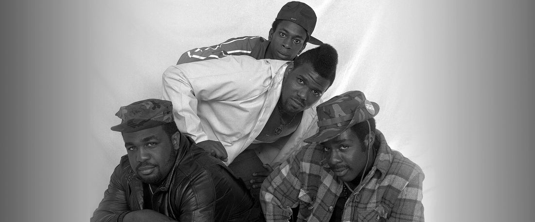 Afrika Bambaataa and the Soul Sonic Force in 1982