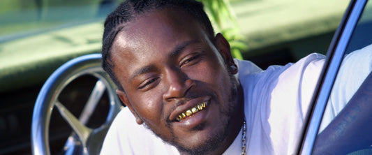 Trick Daddy on the set of his video "I'm A Thug"