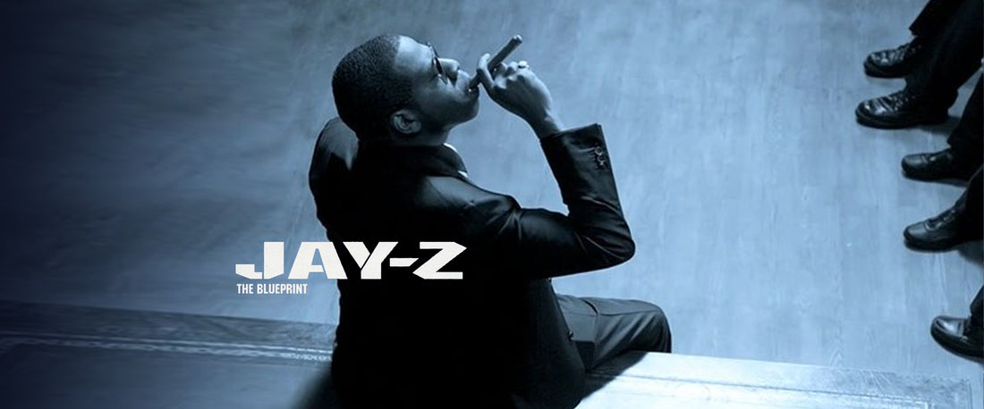 Jay-Z's album cover for 'The Blueprint'
