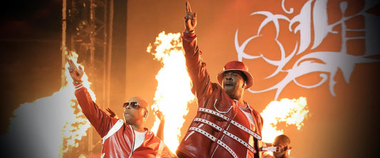 Busta Rhymes and Spliff Starr onstage at the 2021 MTV Video Music Awards