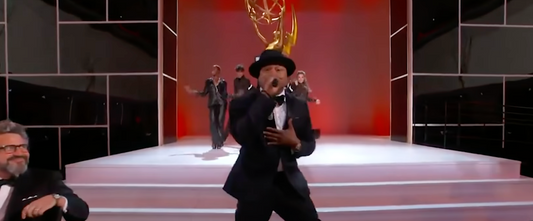 LL COOL J performs at the 73rd Annual Emmy Awards