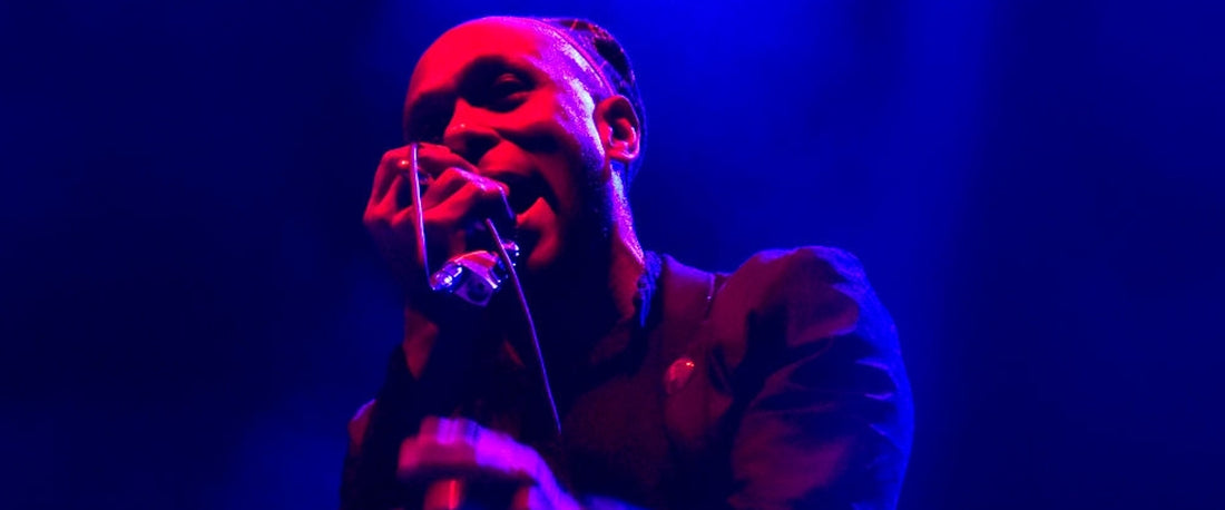 Yasiin Bey performs during the Black on Both Sides 20th Anniversary concert at The Greek Theatre on October 25, 2019 in Berkeley, California