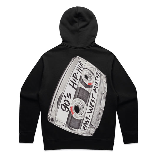 RTB x LAW 90s Hip-Hop Cassette Hoodie