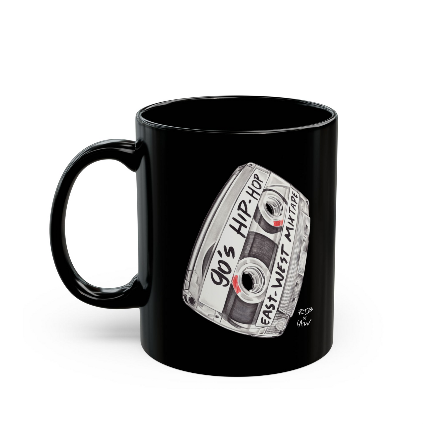 RTB x LAW 90s Hip-Hop Cassette Mug