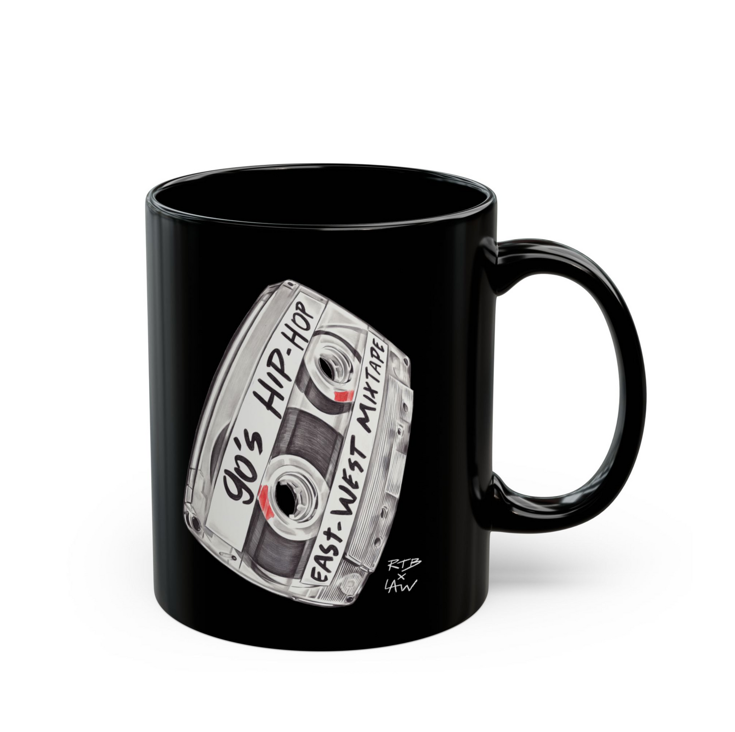 RTB x LAW 90s Hip-Hop Cassette Mug