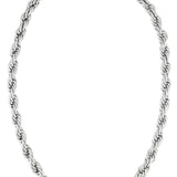 RTB x Simone I. Smith "84" Necklace 24" Silver
