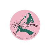 2025 Rock The Bells Cruise "Bimini, Bahamas" Round Refrigerator Magnet
