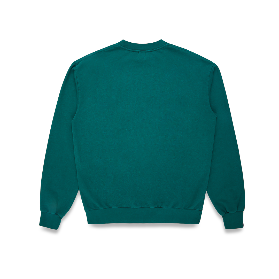 RTB Classics Crewneck Sweatshirt Hunter Green Rock The Bells