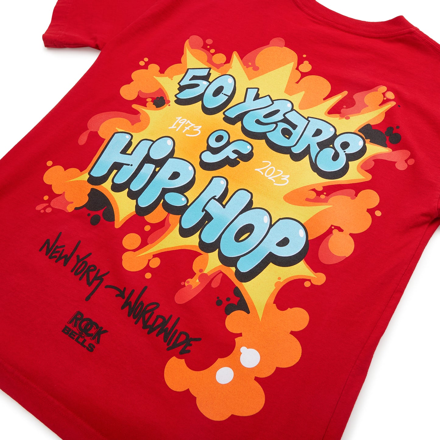 RTB 50 Years of Hip-Hop Tee / Red