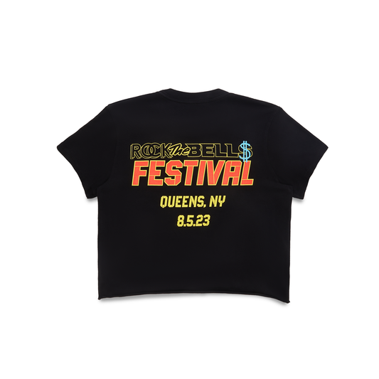 RTB 2023 Festival Cropped Tee / Black