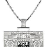 RTB x Simone I. Smith Boombox Pendant / Silver