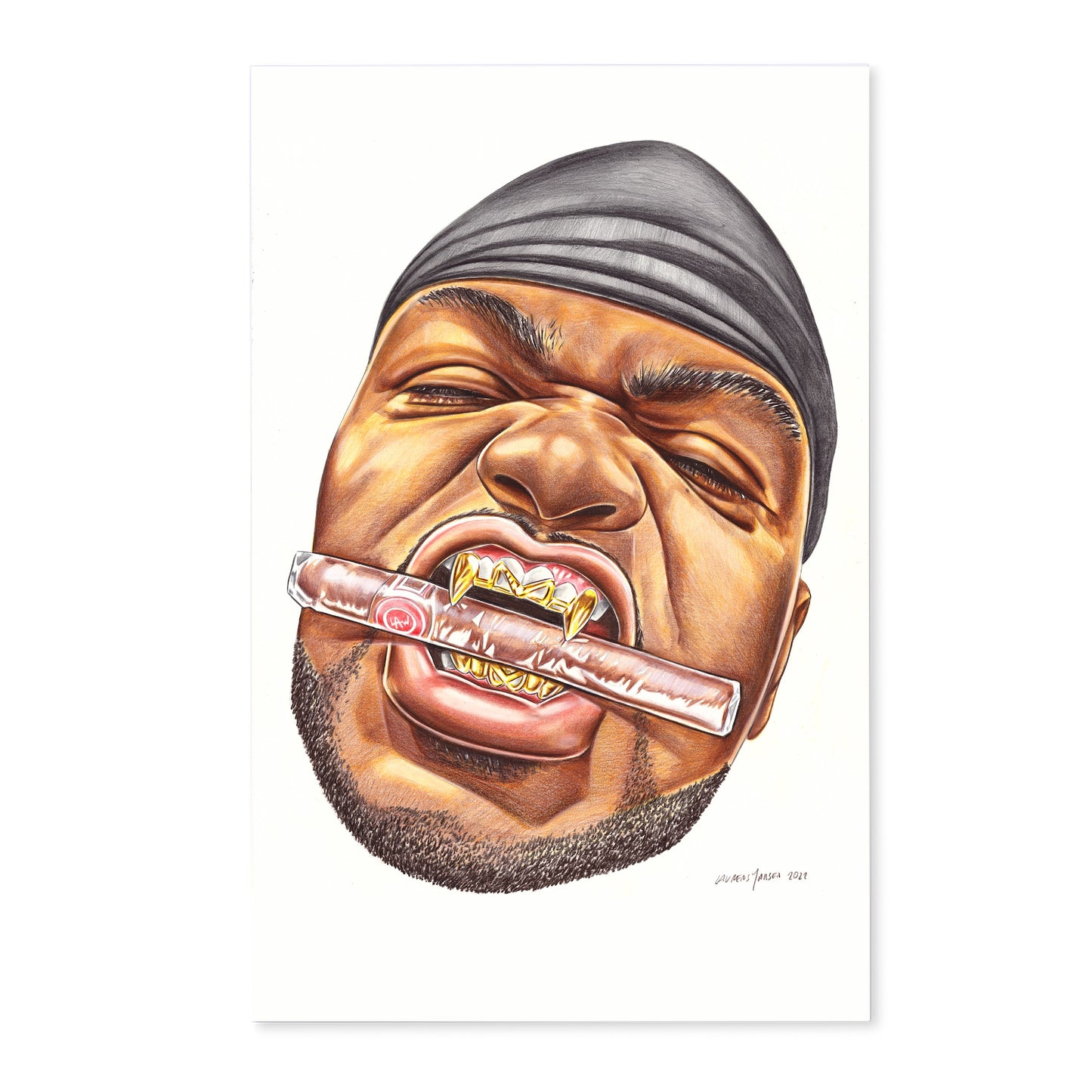 Rock The Bells x LAW, METHOD MAN Fine Art Print