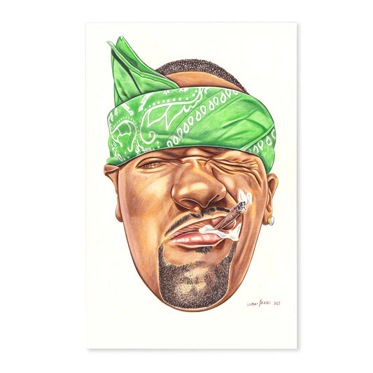 Rock The Bells x LAW, REDMAN Fine Art Print