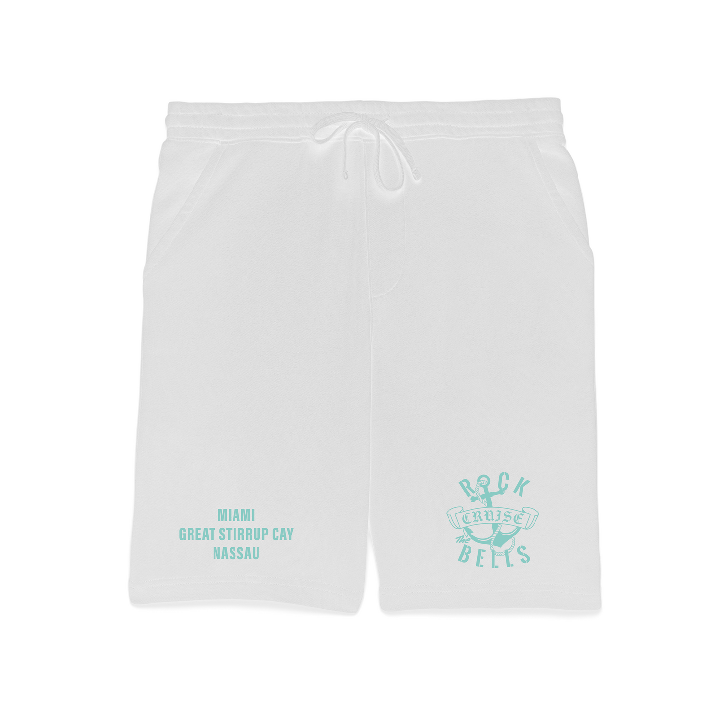 2024 RTB Cruise Anchor Sweatshorts / White