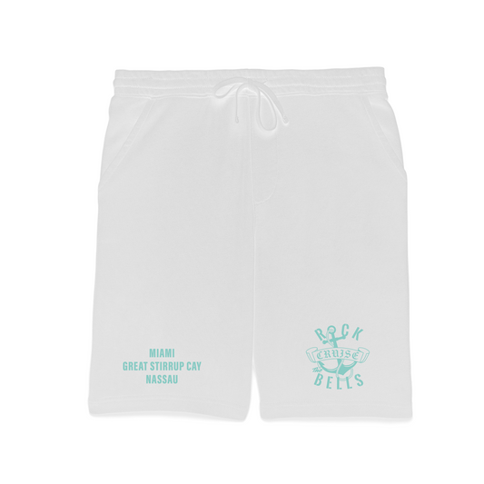 2024 Rock The Bells Cruise Anchor Sweatshorts / White