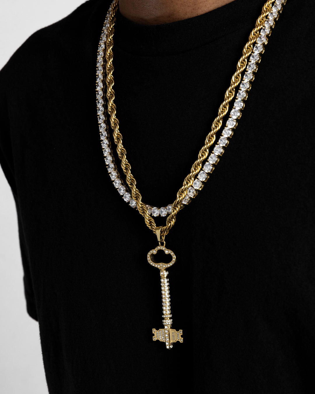 RTB x Simone I. Smith Key Pendant