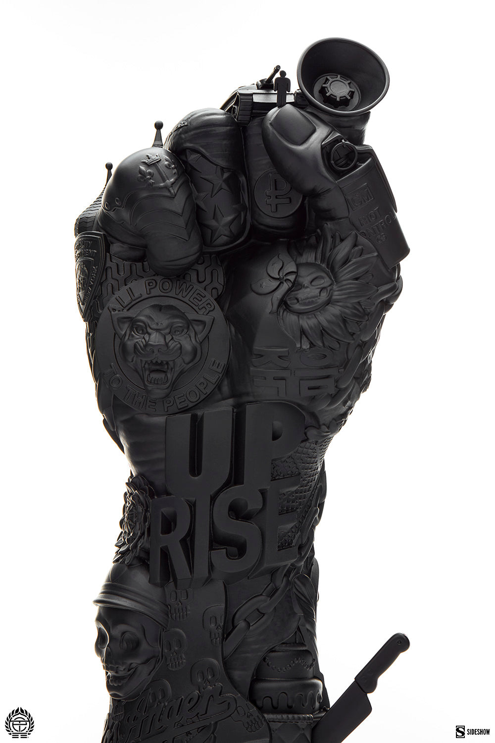 Uprise Fist Fine Art Statue