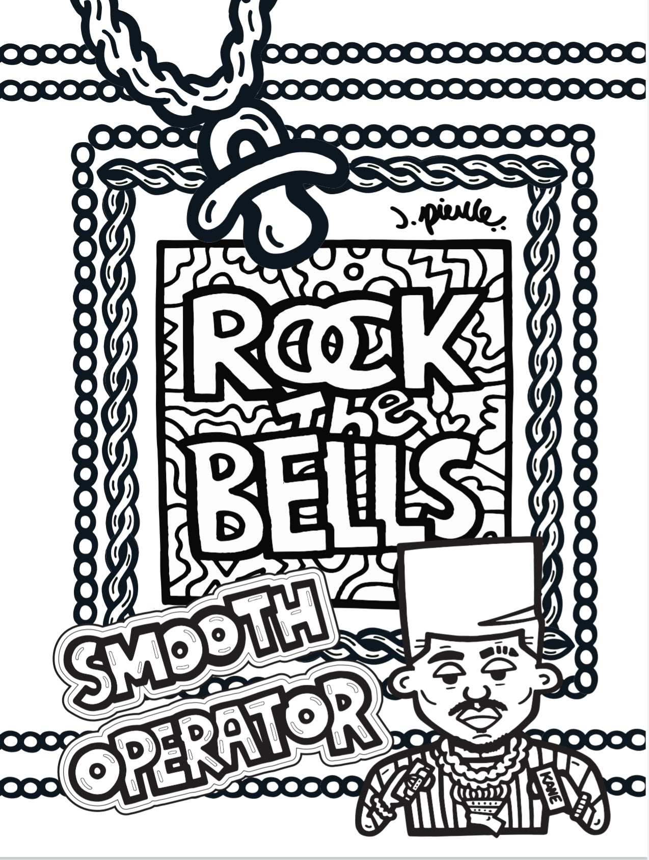 Rock The Bells x World of EPI Kids' Hustle Coloring Book