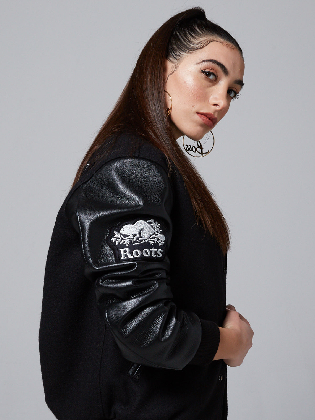 Brooke' - varsity bomber jacket - GIA