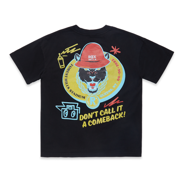 Rock The Bells Comeback Festival Tee / Black