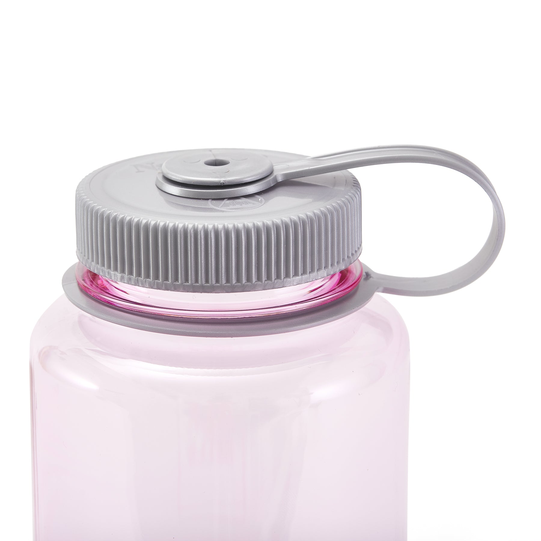 Rock The Bells Cameo Pink Water Bottle with Gray Cap