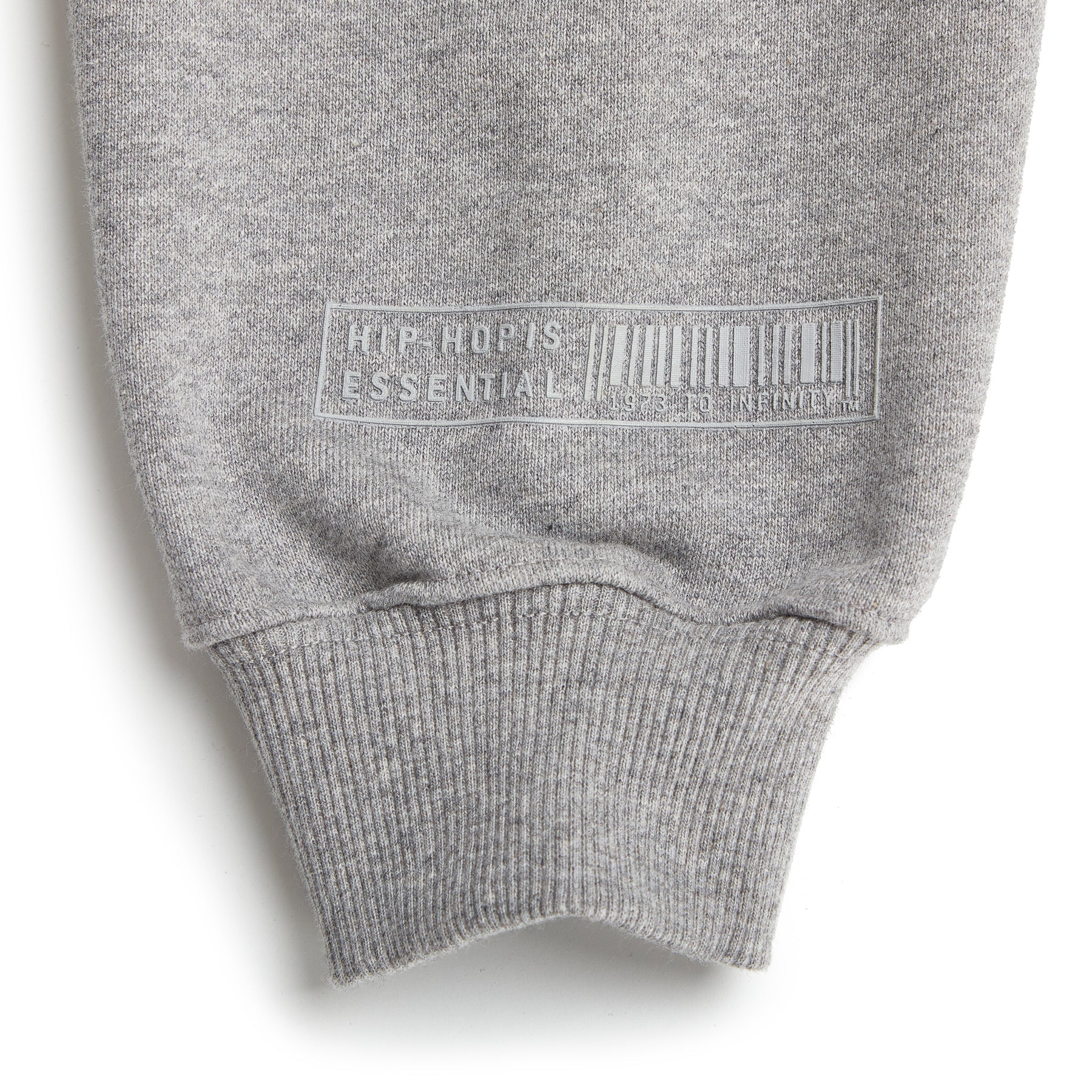 Hip-Hop Is Essential French Terry Hoodie- Heather Grey