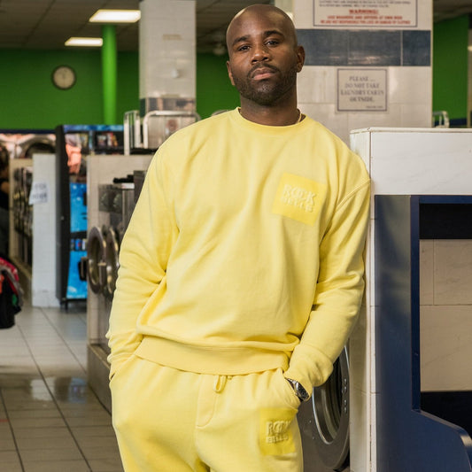 Rock The Bells Lifestyle Yellow Crew Neck Sweatshirt